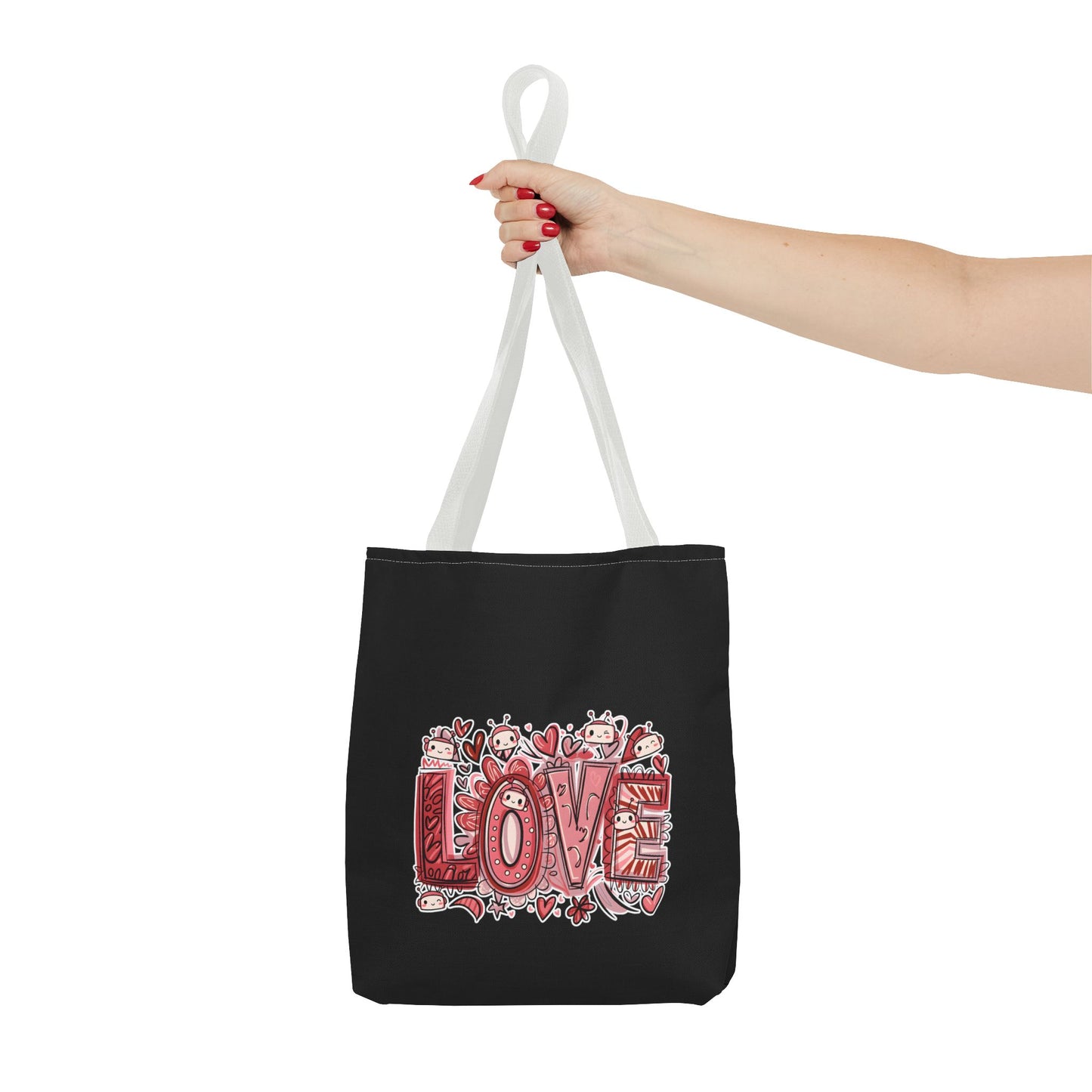 LOVE. AI Valentine Tote Bag
