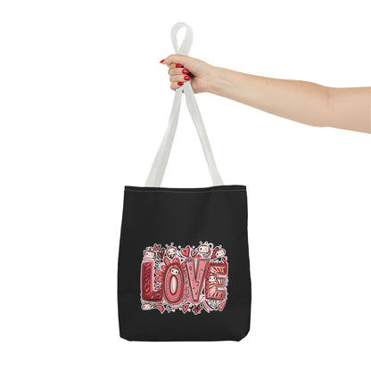 LOVE. AI Valentine Tote Bag