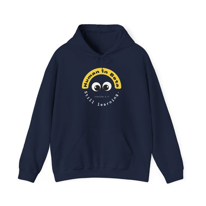 Human in Beta Hoodie – Still Learning | Unisex Hoodie