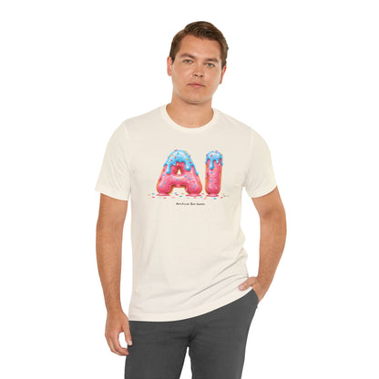Artificial. But Sweet. – Unisex AI Graphic T-Shirt