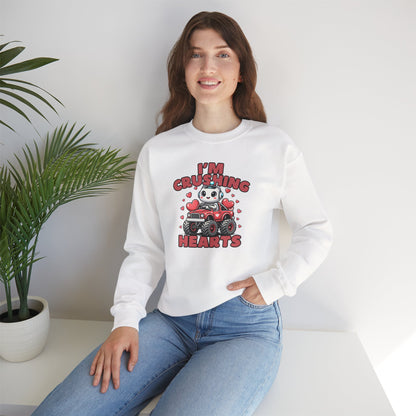 I’m Crushing Hearts - Valentine Statement Crewneck