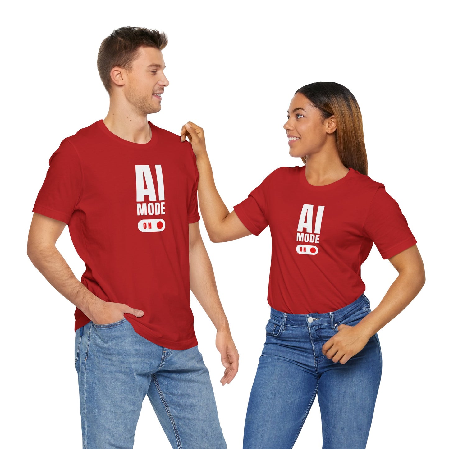 AI Mode ON | Unisex Tech-Inspired T-Shirt