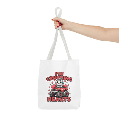 I’m Crushing Hearts - Valentine Statement Tote Bag