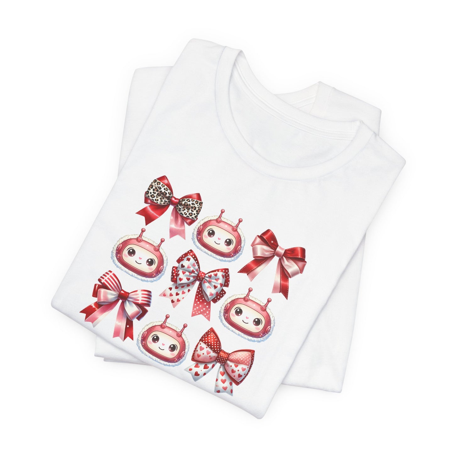 AI Love Pattern Tee - Valentine Edition