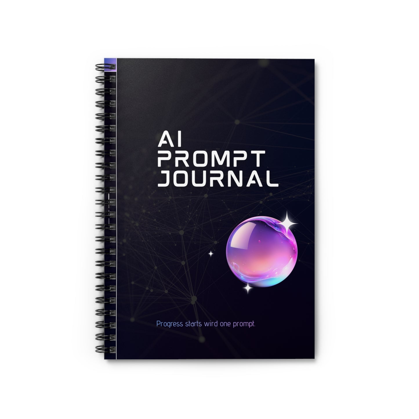 AI Prompt Journal - Dark Edition
