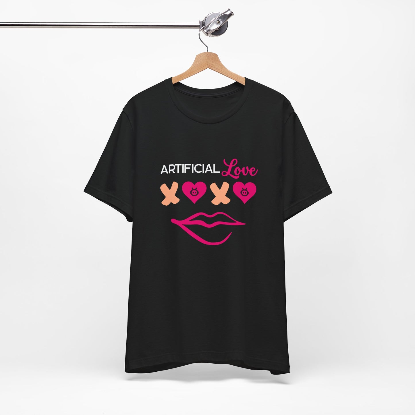 Artificial Love XOXO. Unisex Valentine Graphic Tee