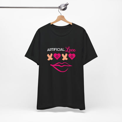 Artificial Love XOXO. Unisex Valentine Graphic Tee
