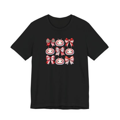 AI Love Pattern Tee - Valentine Edition