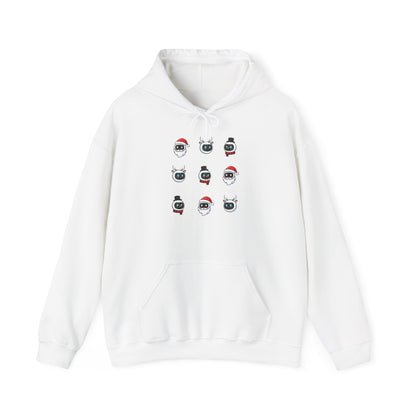 Festive AI Hoodie – Holiday Bot Edition (Unisex)