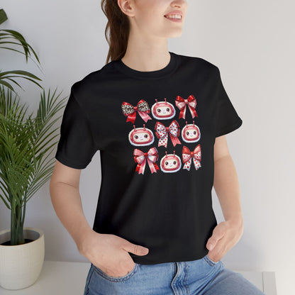 AI Love Pattern Tee - Valentine Edition