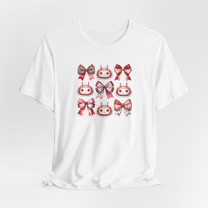 AI Love Pattern Tee - Valentine Edition