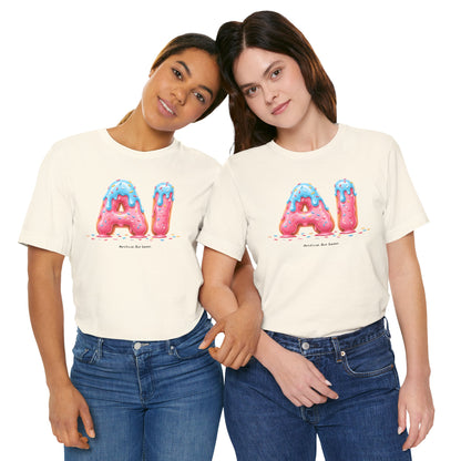 Artificial. But Sweet. – Unisex AI Graphic T-Shirt