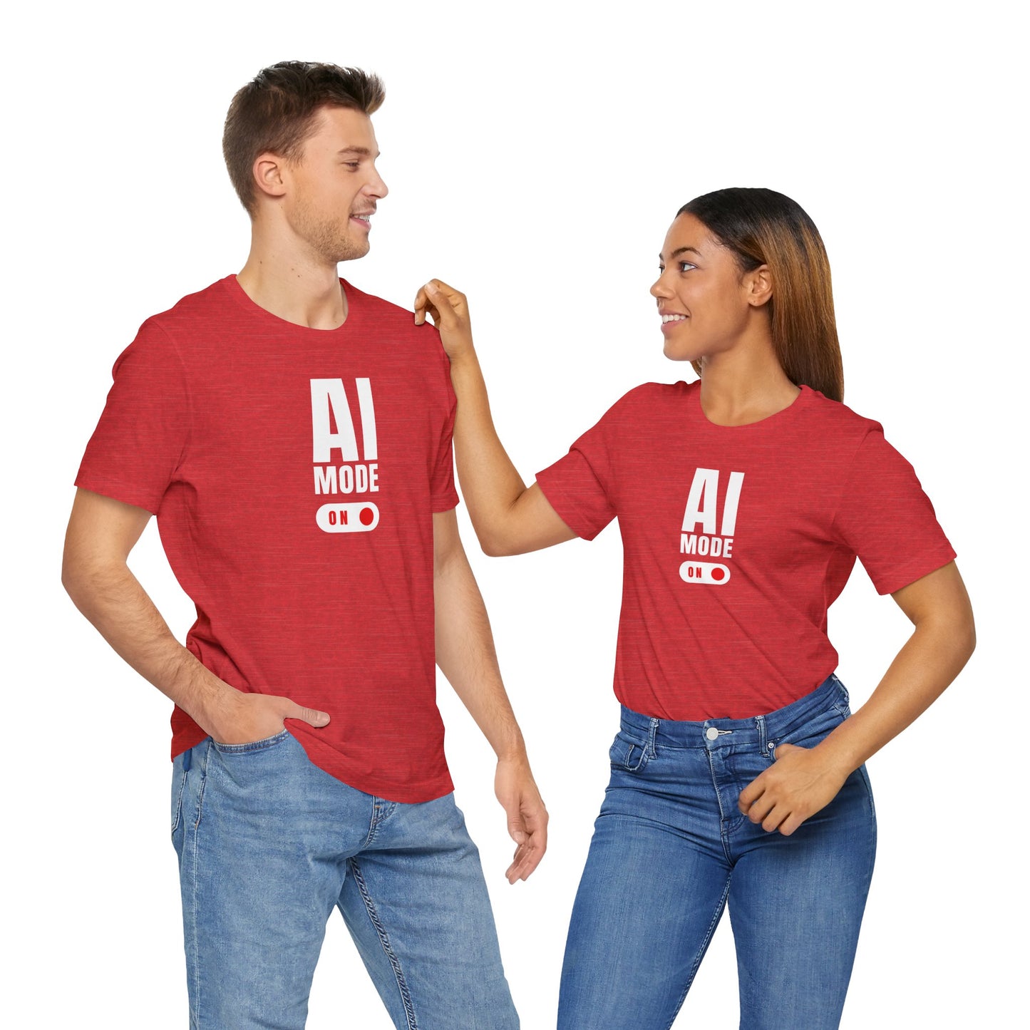 AI Mode ON | Unisex Tech-Inspired T-Shirt