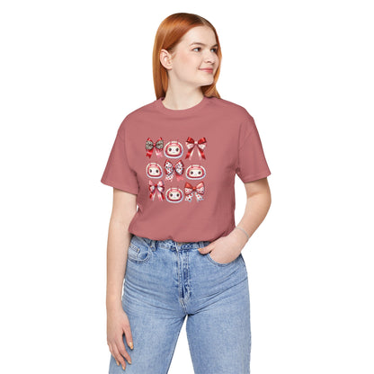 AI Love Pattern Tee - Valentine Edition