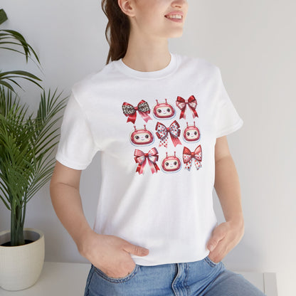 AI Love Pattern Tee - Valentine Edition
