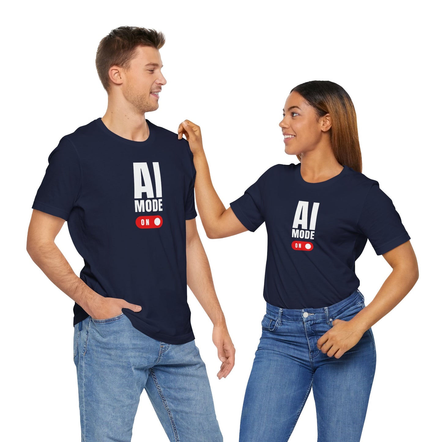 AI Mode ON | Unisex Tech-Inspired T-Shirt