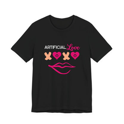 Artificial Love XOXO. Unisex Valentine Graphic Tee
