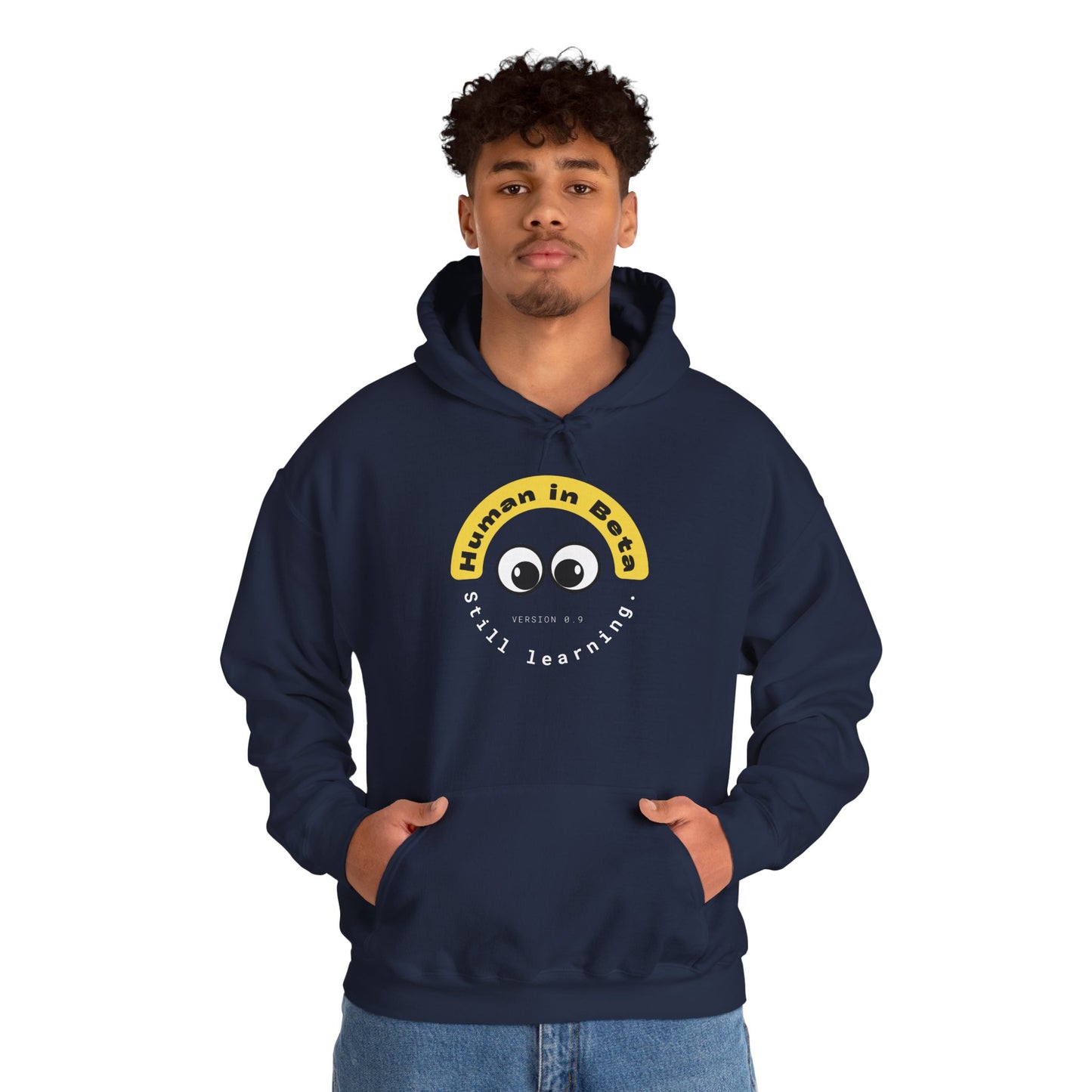 Human in Beta Hoodie – Still Learning | Unisex Hoodie
