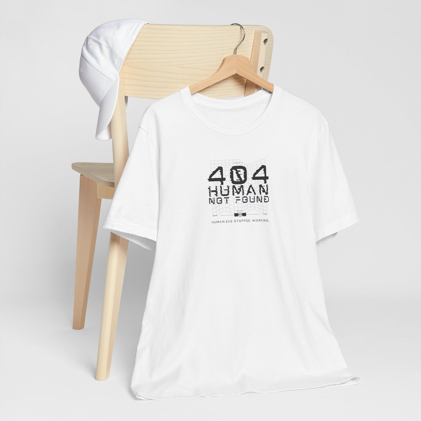 404 Human Not Found Unisex Tee