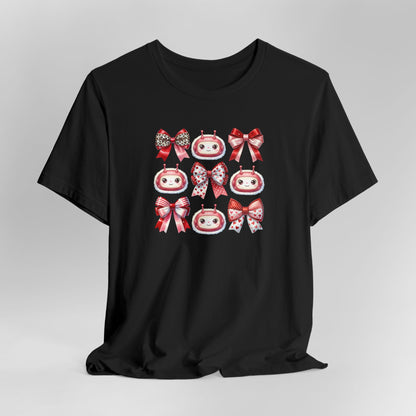 AI Love Pattern Tee - Valentine Edition