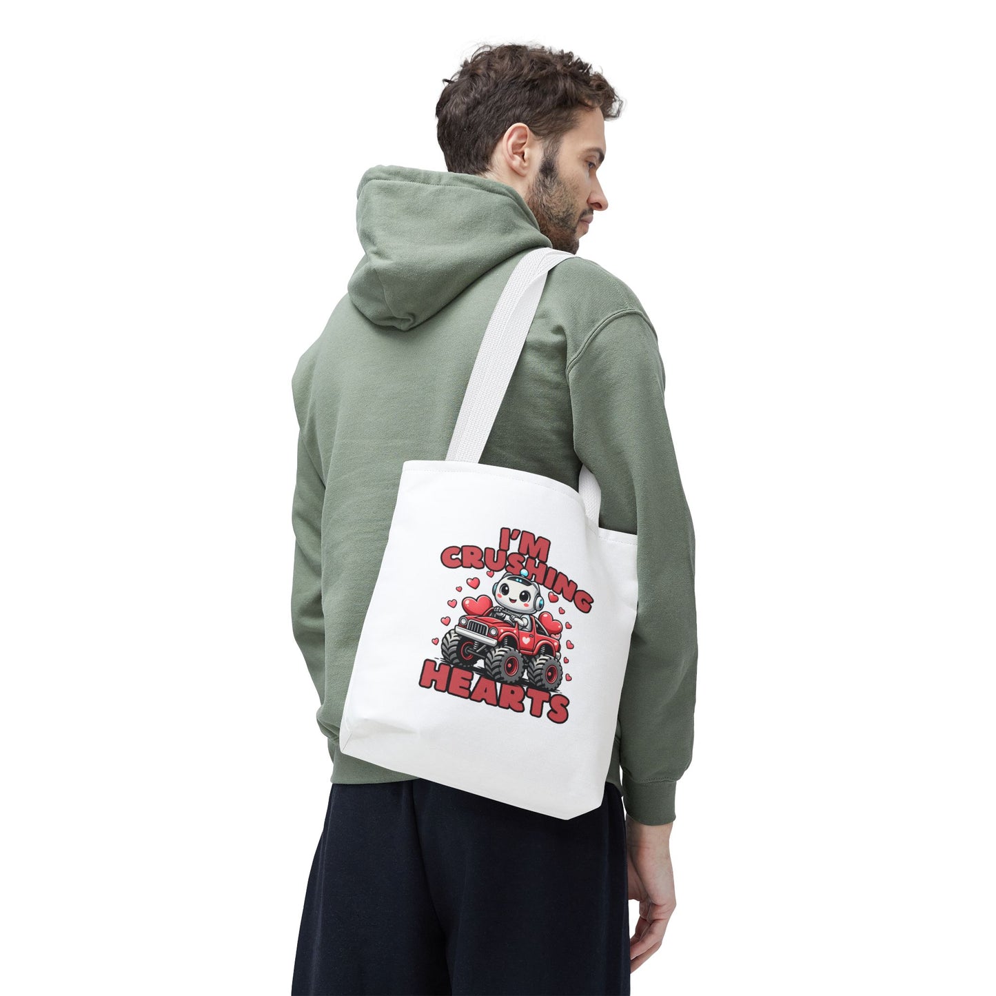 I’m Crushing Hearts - Valentine Statement Tote Bag