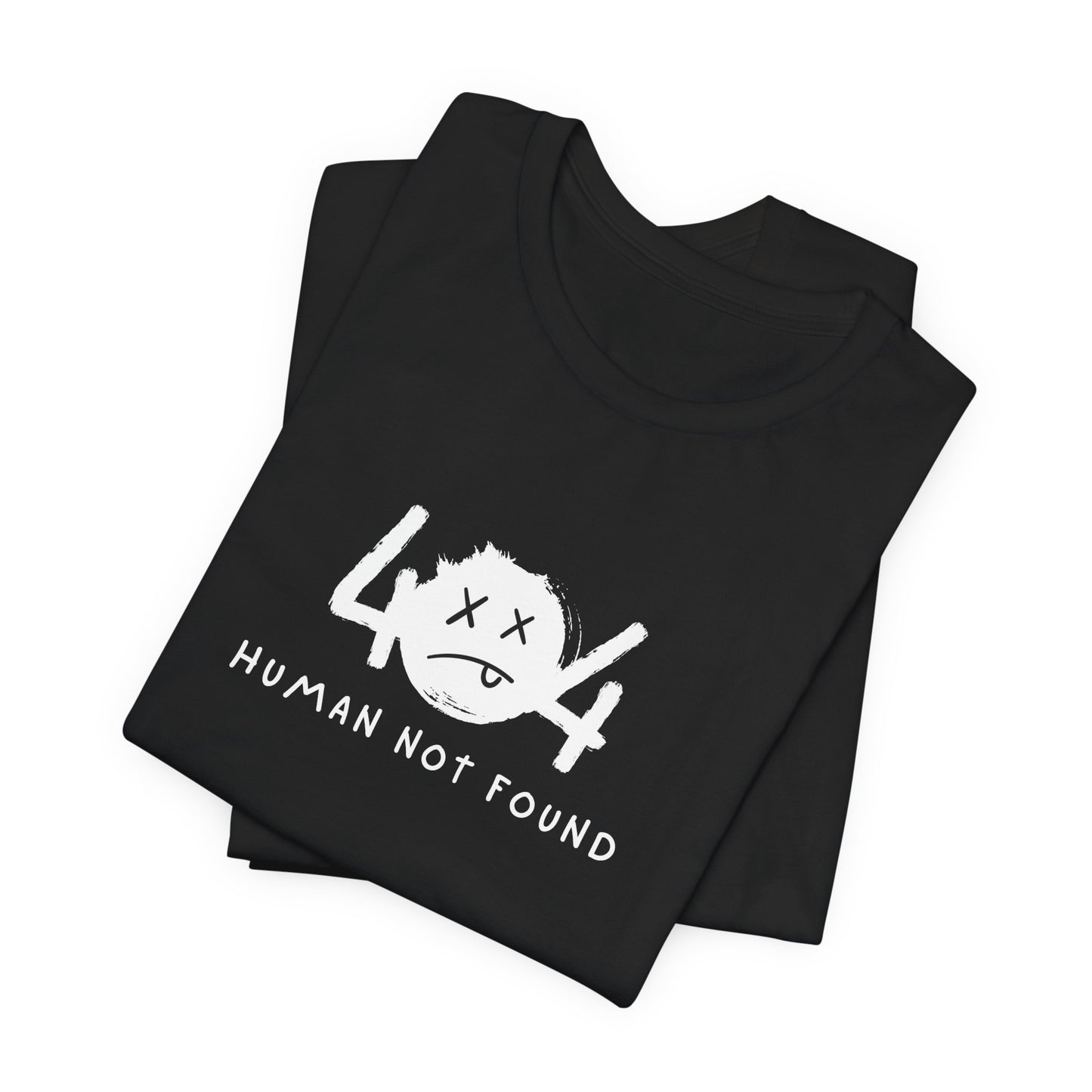 404 Human Not Found Unisex Tee – Visual Edition