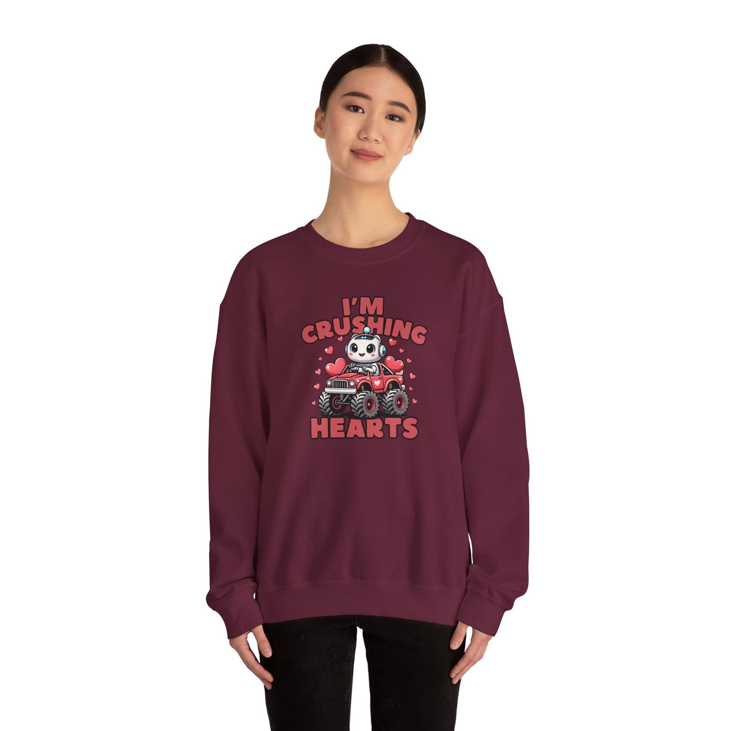 I’m Crushing Hearts - Valentine Statement Crewneck