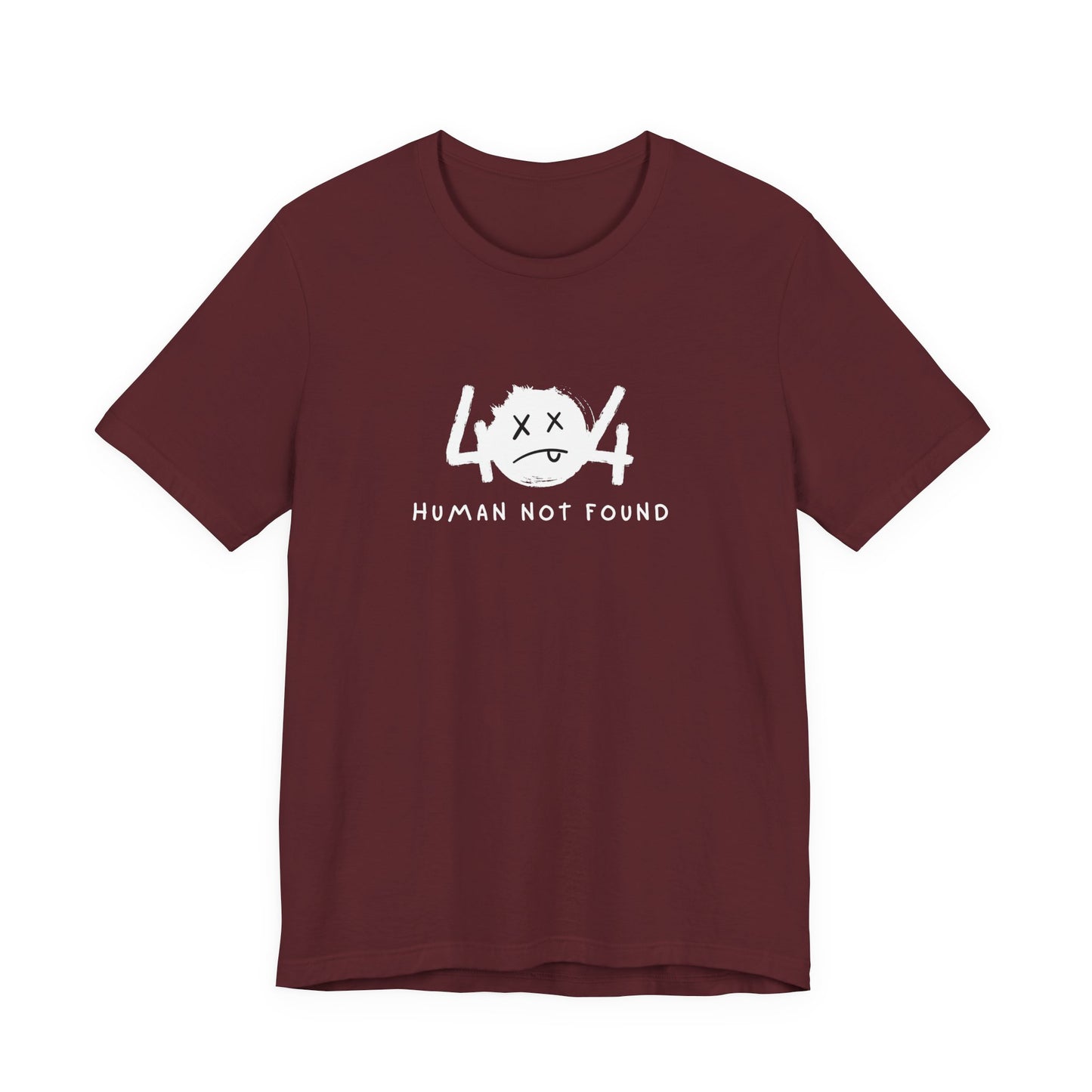 404 Human Not Found Unisex Tee – Visual Edition