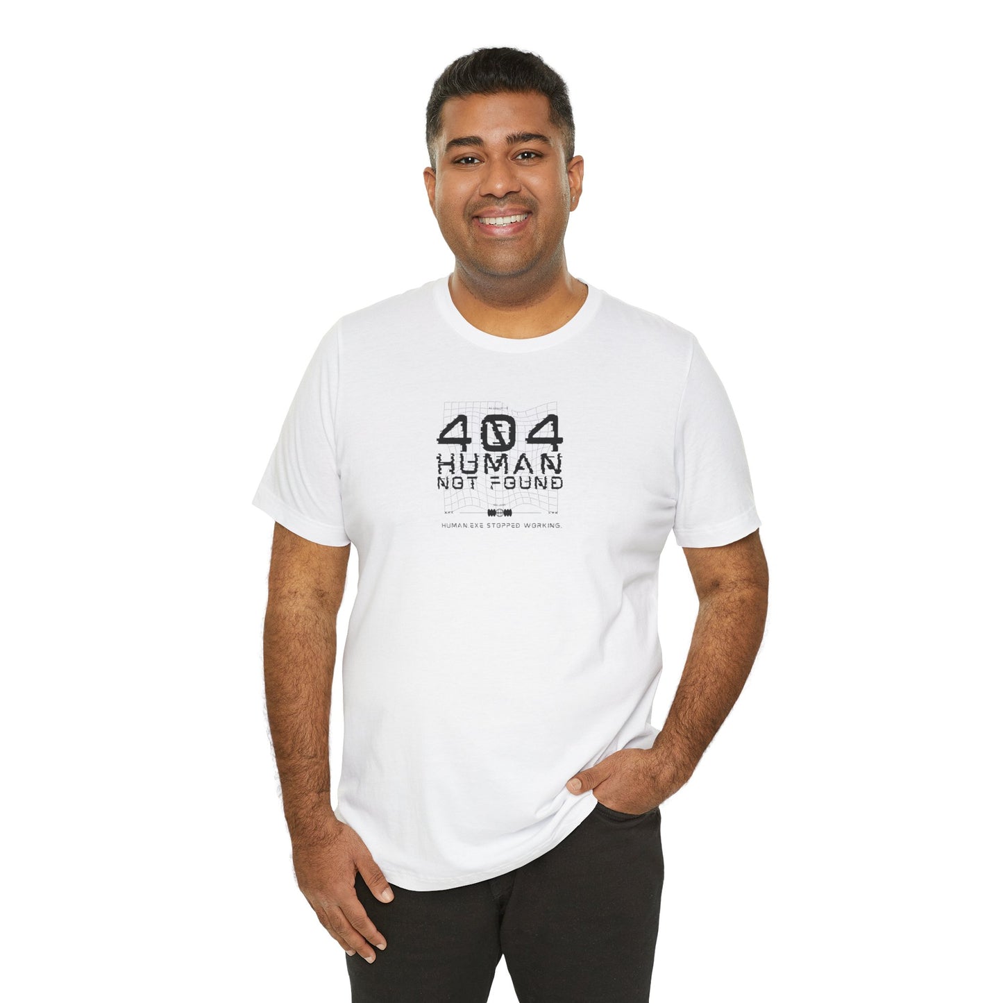 404 Human Not Found Unisex Tee
