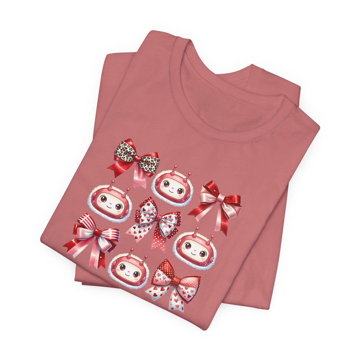 AI Love Pattern Tee - Valentine Edition