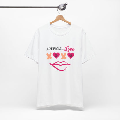 Artificial Love XOXO. Unisex Valentine Graphic Tee