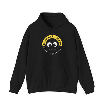 Human in Beta Hoodie – Still Learning | Unisex Hoodie