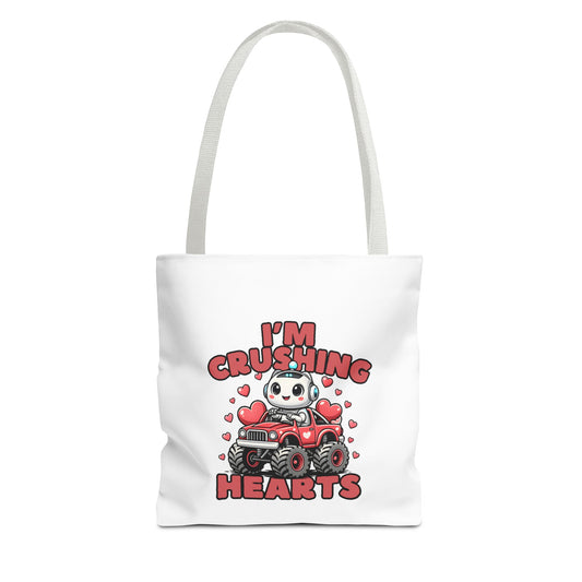I’m Crushing Hearts - Valentine Statement Tote Bag